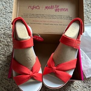 Brand new Ryka sandals in box.